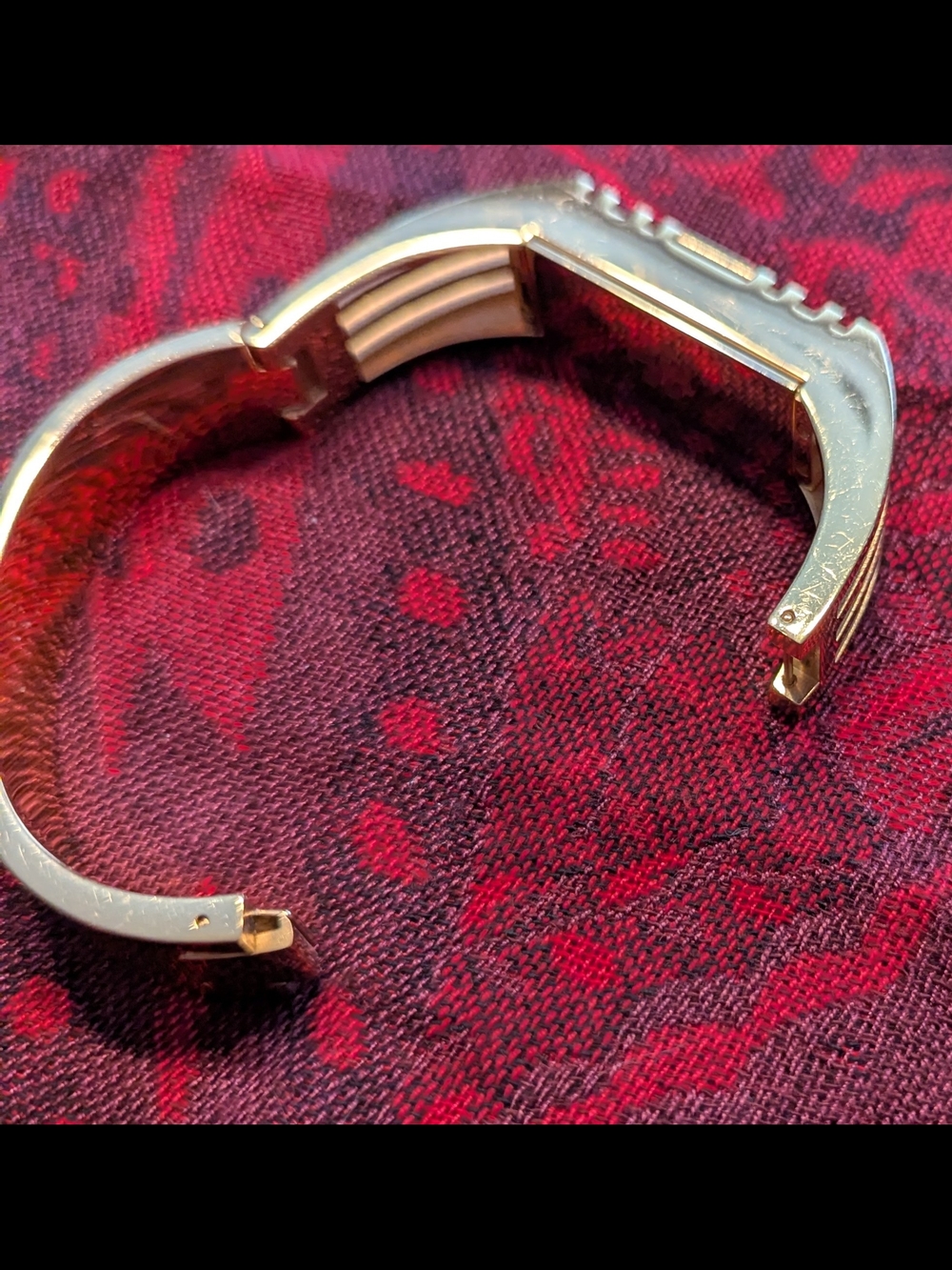 Tory Burch Gold-Tone Geometric Bracelet - Picture 3 of 5